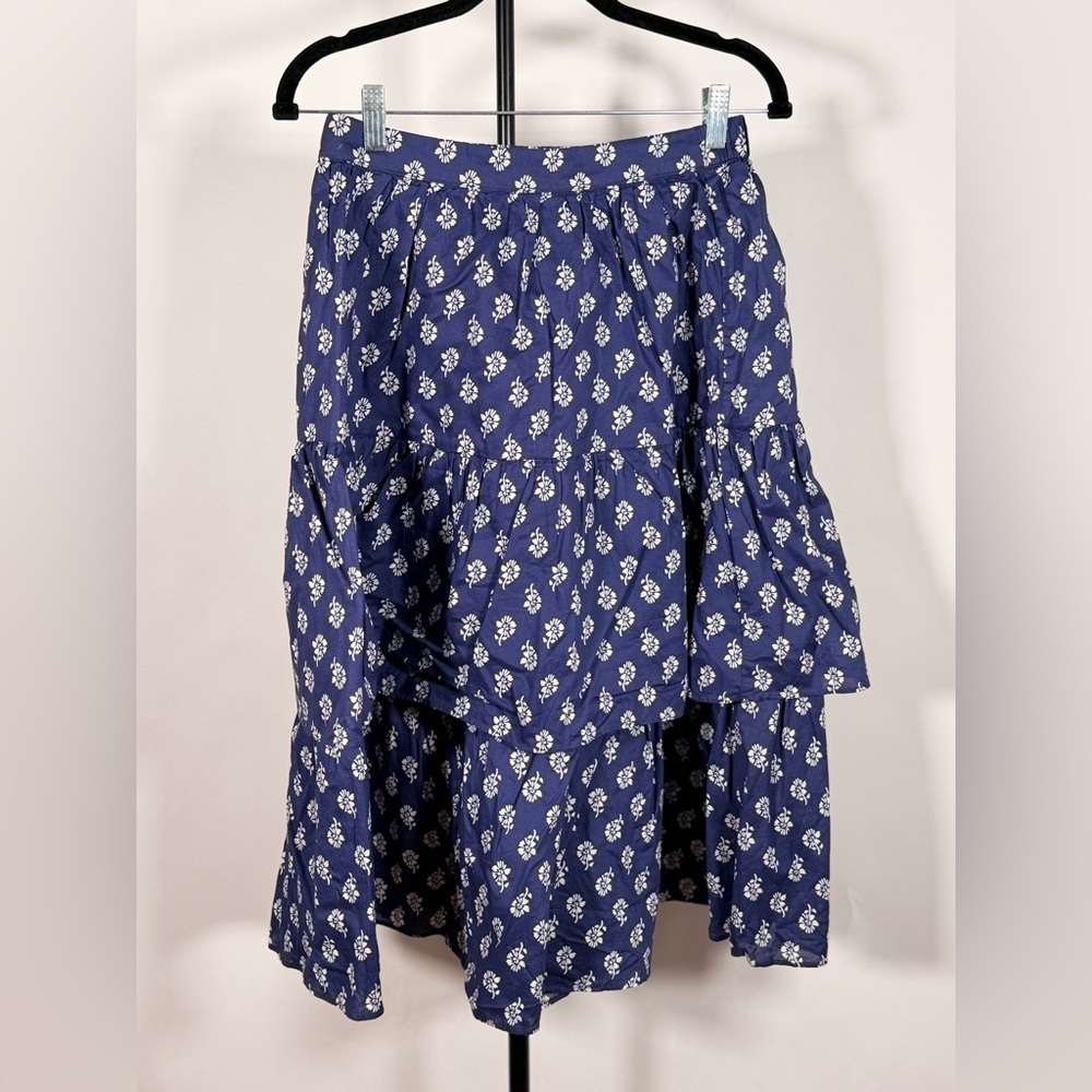 NWT JCrew Factory Tiered midi skirt - Picture 3 of 6